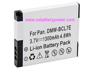 Replacement PANASONIC Lumix DMC-XS1PZK16 camera battery (Li-ion 3.6V 1300mAh)